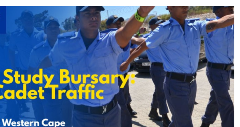 Full-Time Study Bursary: Student Cadet Traffic Officer 2026